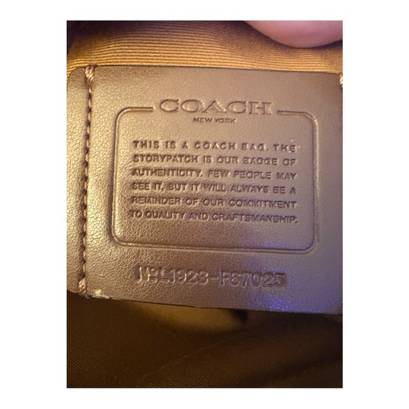 Coach Mini Abby Duffel Shoulder Crossbody Bag Chalk/im Gold 67025 - Picture 7 of 8